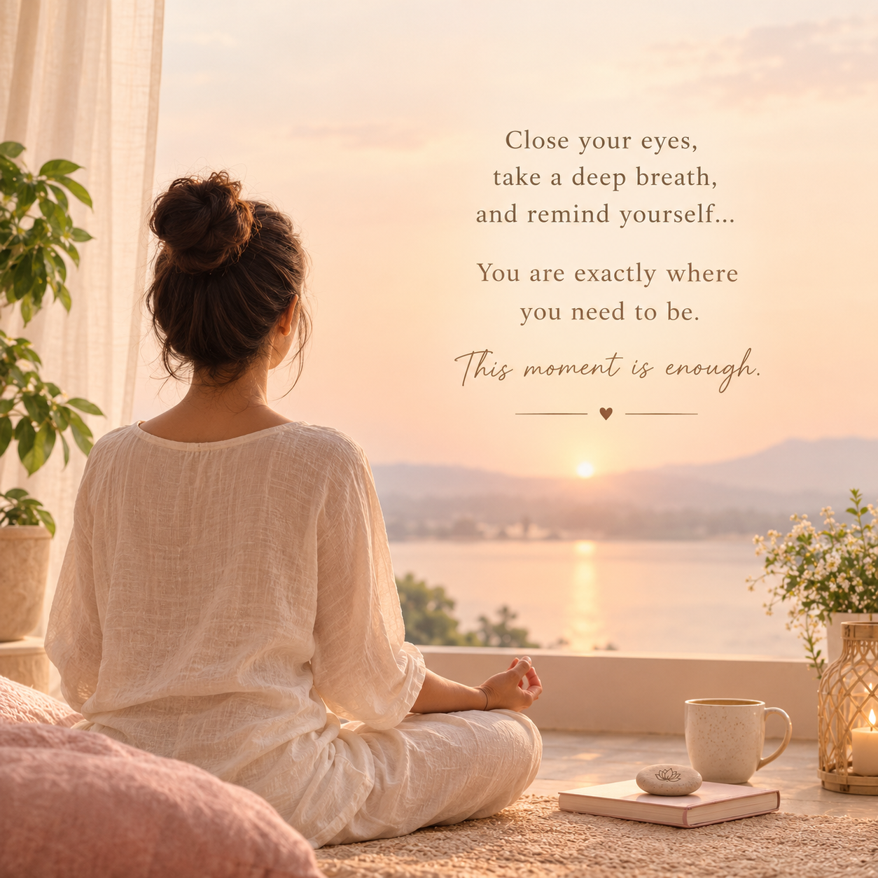 Making Peace With Where You Are